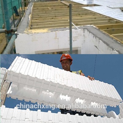 Energy-saving European Standard Icf Insulated Concrete Forms Foam Block Blocking For Insulation And Sound Absorption